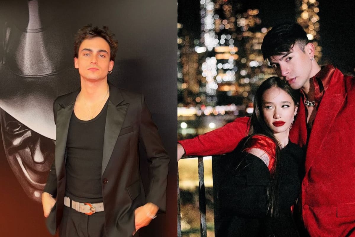 Franco Rizzaro lanzó "Cínica" y causó furor por la letra, la cual estaría destinada a Ángela y Rusherking (Foto: Instagram/@franrizzaro y @angelatorres)