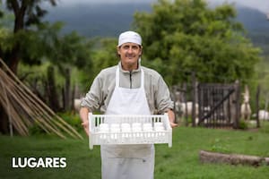 Franco Sudiro es una apasionado del queso.