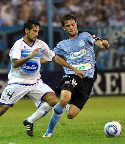 Franco Vázquez, cuando jugaba en Belgrano de Córdoba