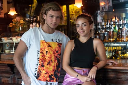 Franco y Mili Masini, dos hermanos muy unidos y compinches
