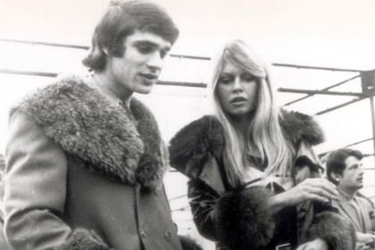 Francois Cevert y Briggite Bardot
