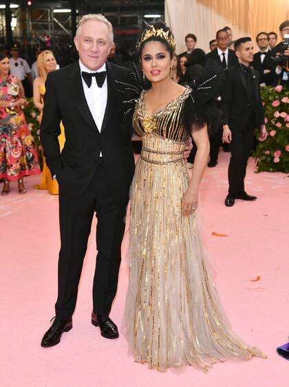 Francois-Henri Pinault y Salma Hayek