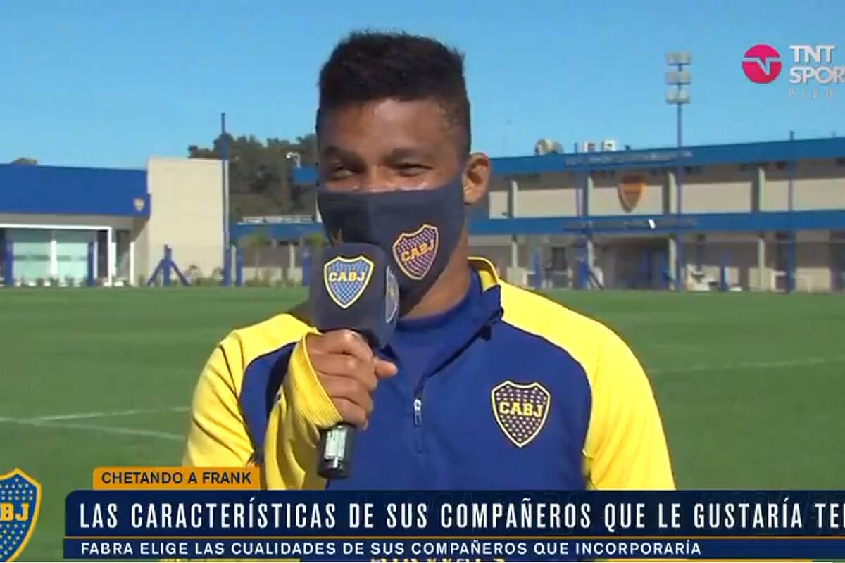 Frank Fabra aseguró que Sebastián Villa es el jugador "más feo de Boca"