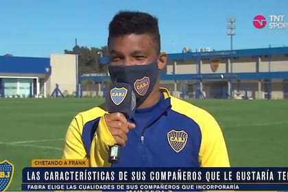 Frank Fabra aseguró que Sebastián Villa es el jugador "más feo de Boca"