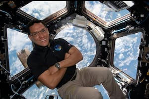 Frank Rubio, astronauta de la misión Artemis III: “Qué increíble bendición y honor es estar aquí representándolos a todos ustedes”