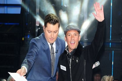Frankie Dettori, al ingresar a "Big Brother Vip" en 2013