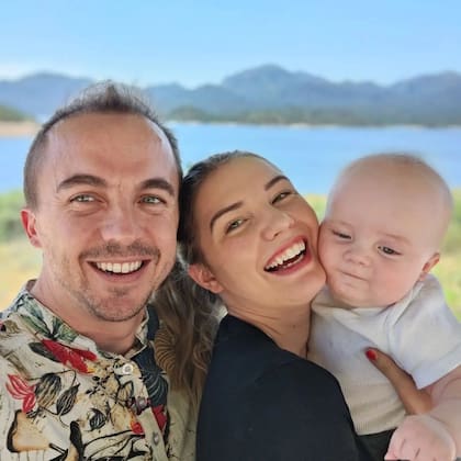 Frankie Muniz y su familia