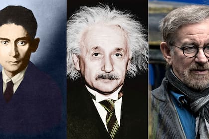 Franz Kafka, Albert Einstein y Steven Spielberg