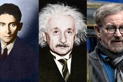 Franz Kafka, Albert Einstein y Steven Spielberg