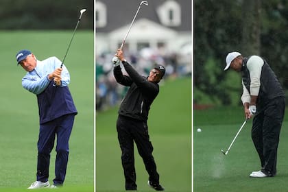 Fred Couples, Phil Mickelson y Tiger Woods, los veteranos que sobresalieron en el sábado del Masters de Augusta, superando el corte clasificatorio con récords dos de ellos y manteniéndose cerca de la delantera el restante.