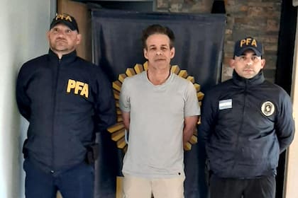 Fred Machado durante su detención