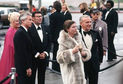 Fred y Robyn llegando a los Oscar (Getty Images)
