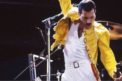 Freddie Mercury, líder de la banda Queen