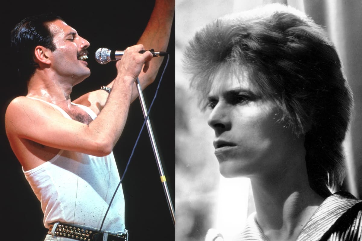 Freddie y Bowie