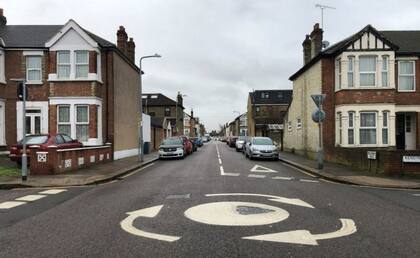 Freddy atacó a Percy en esta calle, Belgrave Road.