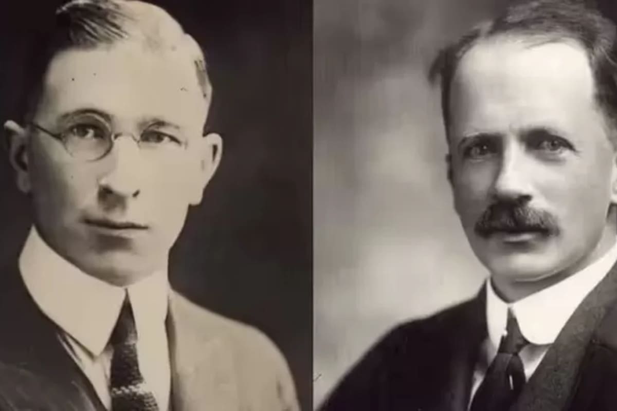 Frederick Banting y John Macleod protagonizaron una fuerte rivalidad a cuenta de la insulina