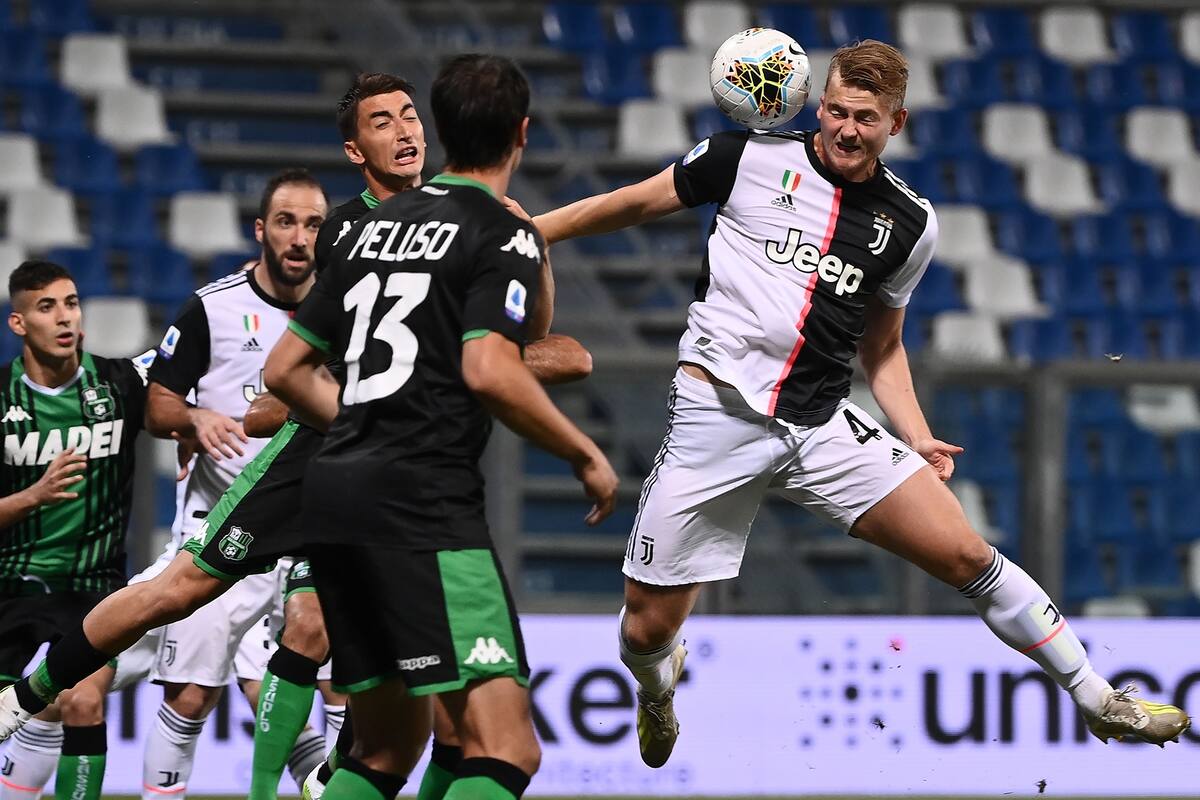 Frenético partido en Sassuolo. Juventus lo ganaba 2-0, se durmió, el local lo dio vuelta, pero el líder pudo igualar 3 a 3