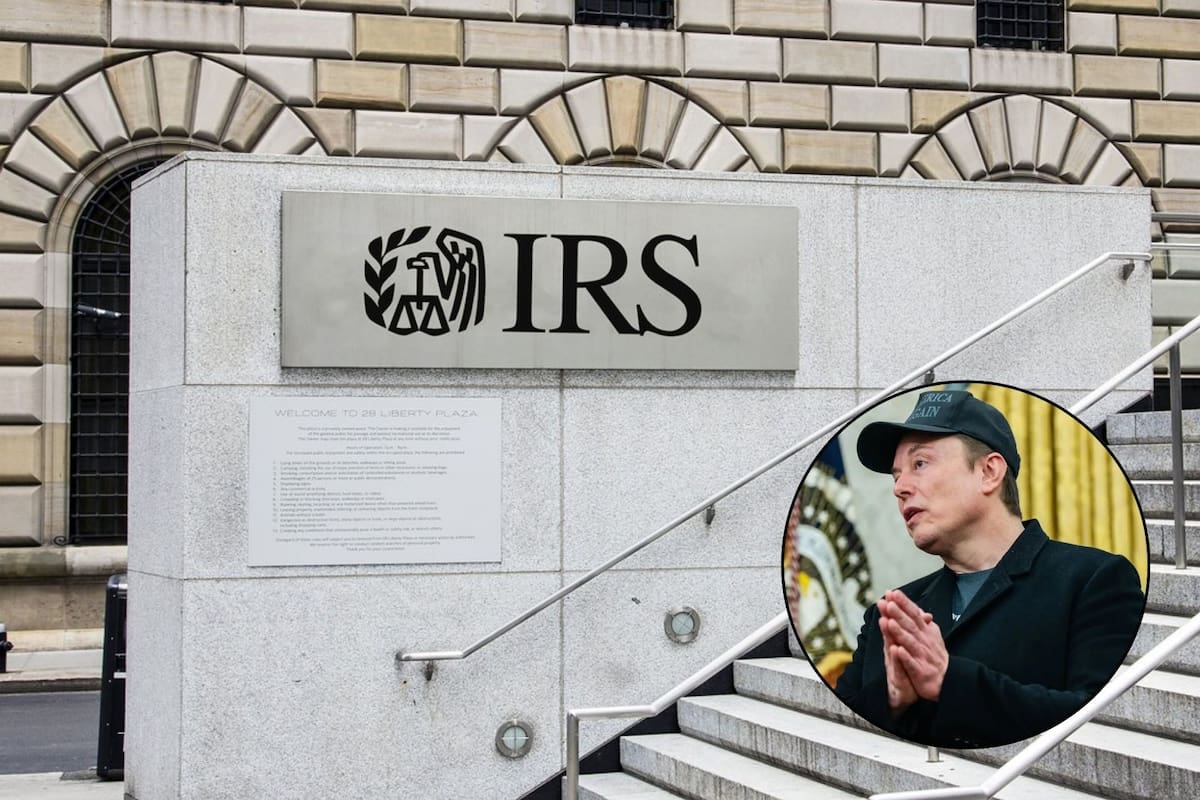 Frente a la posibilidad de que Musk y su equipo accedan a los datos de los contribuyentes del IRS, se presentó una demanda contra el DOGE (Imagen Compuesta)