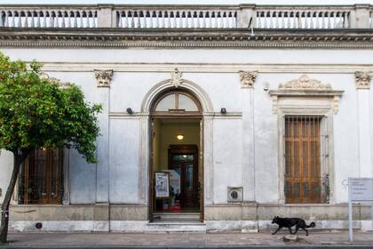 Frente de la casa que habitaron Bartolo y Santa Ronco. Abrió como museo en 2007.