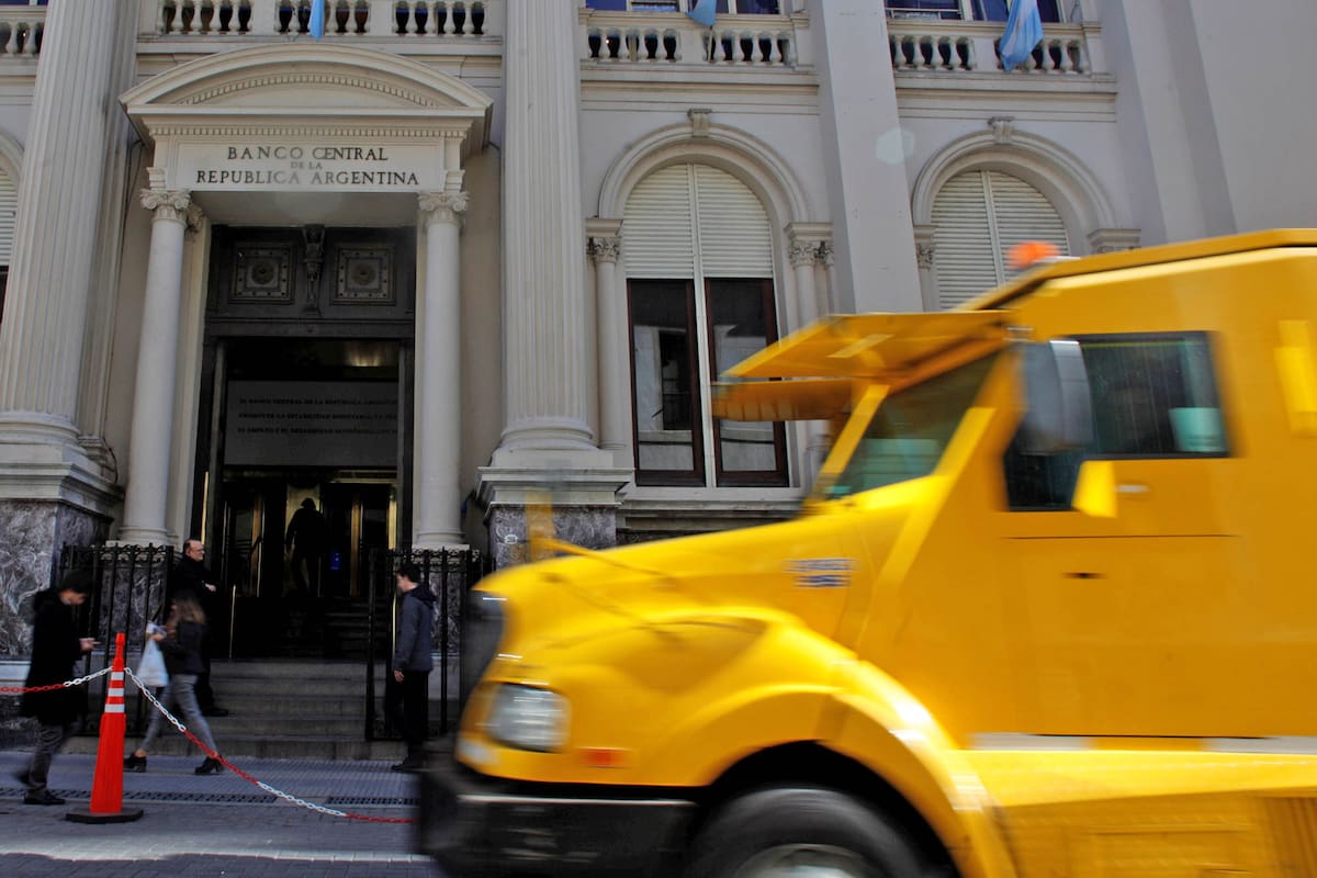 Frente del Banco Central de la República Argentina (BCRA)