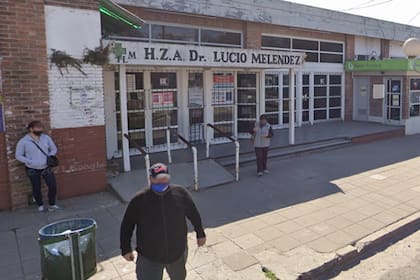 Frente del hospital Lucio Meléndez de Adrogué
