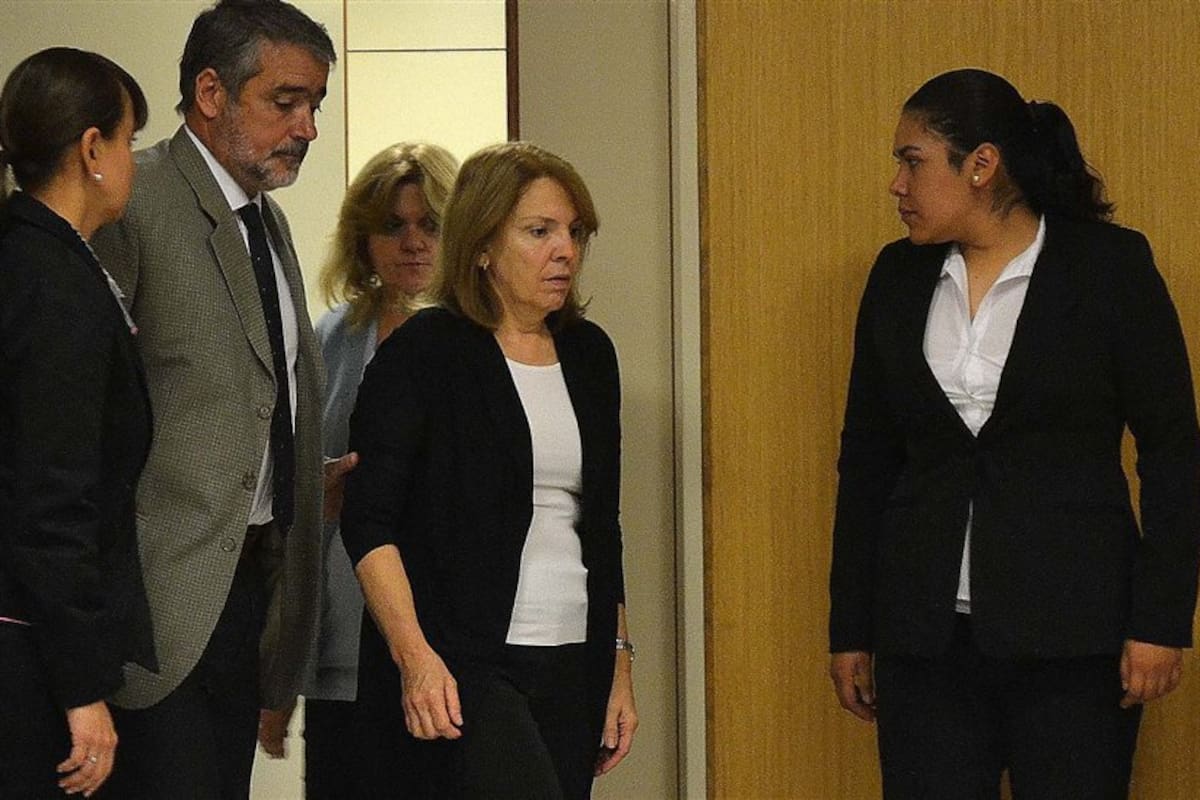 Freydoz, ayer al entrar al juzgado; hasta ahora no habló, Foto: gentileza josé luis pierroni