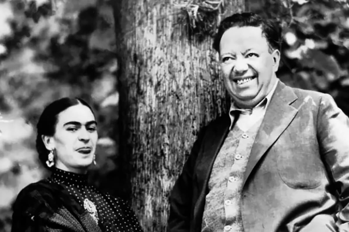 Frida Kahlo y Diego Rivera