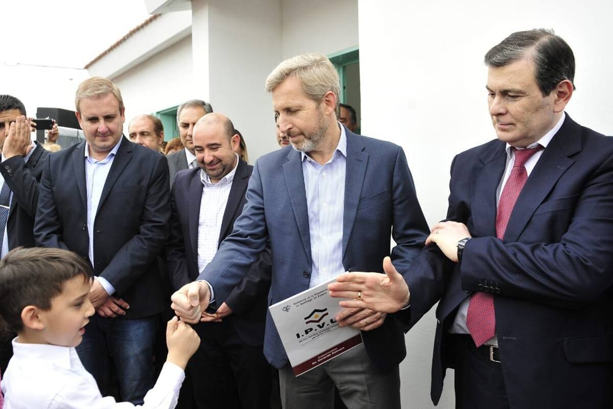 Frigerio estuvo ayer en Santiago del Estero con Zamora, en busca de un guiño con la boleta corta