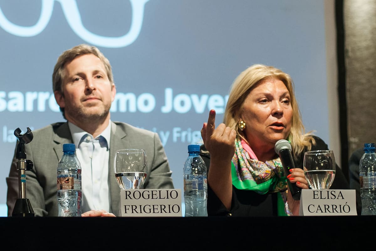 Frigerio le respondió a Elisa Carrió