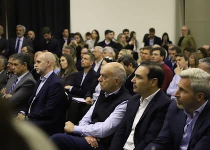 Frigerio, Valdés, Grindetti, Larreta y Jorge Macri