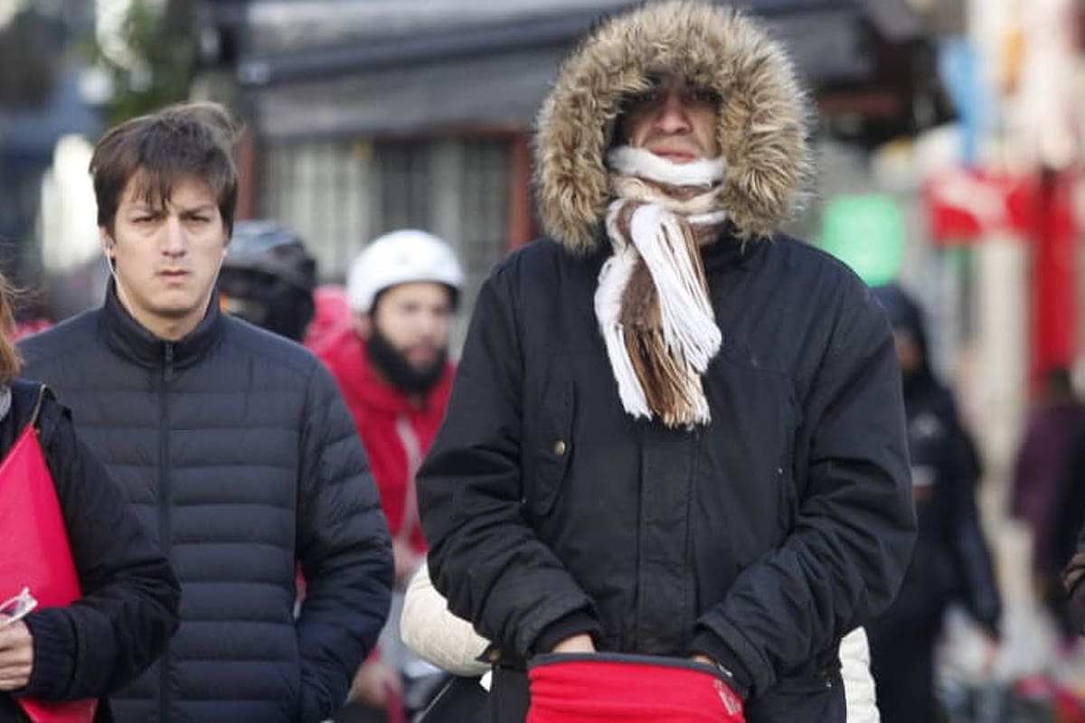 Frío en Buenos Aires