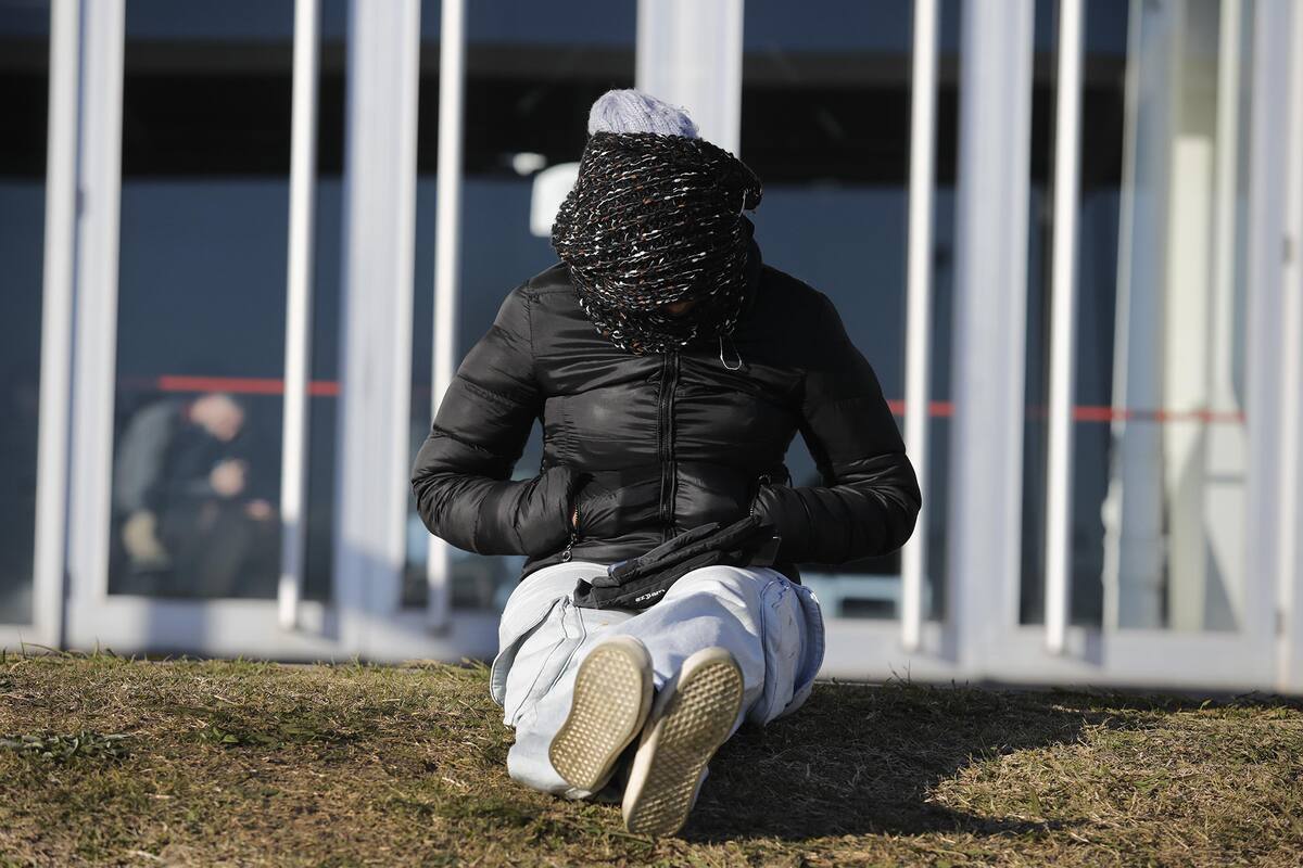 Frío en la ciudad de Buenos Aires