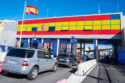 Frontera entre Ceuta y Marruecos
