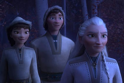 Honeymaren, Ryder y Yelana, tres integrantes del pueblo Northuldra