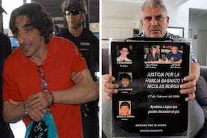 Fructuoso Álvarez González, el autor de la masacre de Flores, y Matías Bagnato, único sobreviviente del conmocionante crimen de toda su familia