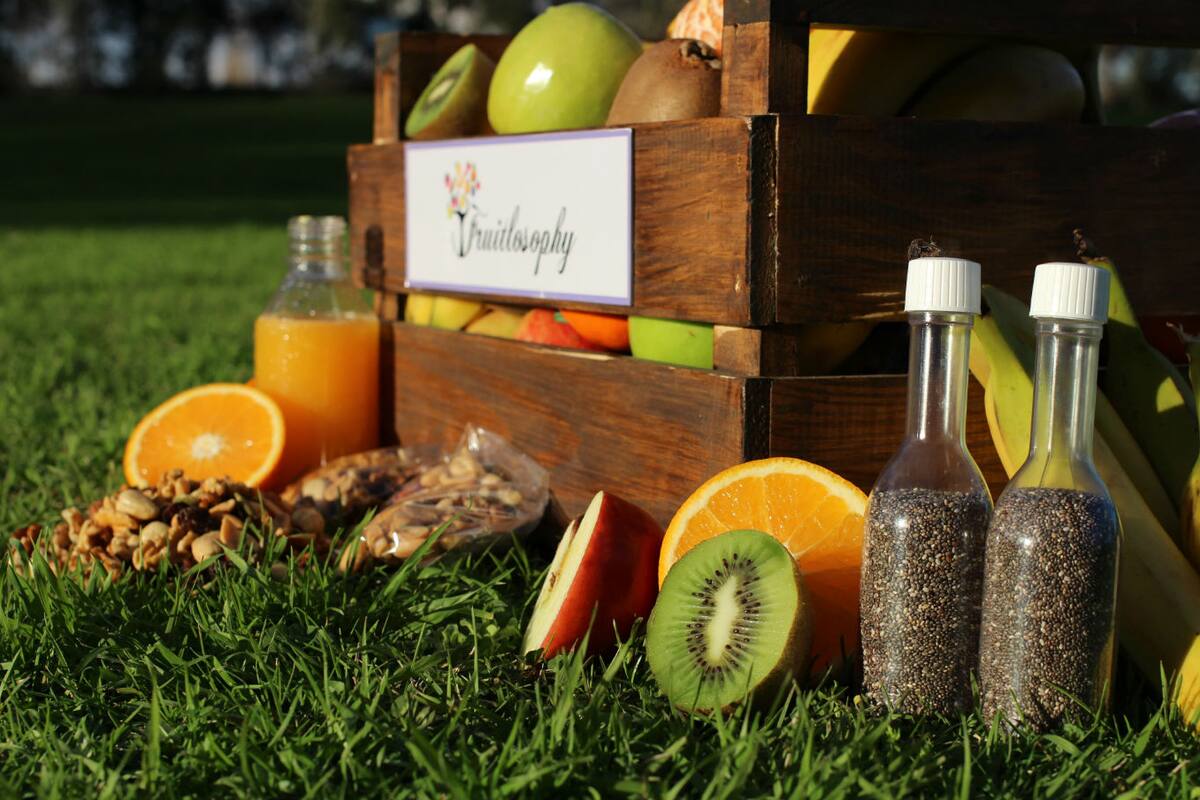 Fruitlosophy funciona desde hace seis años y vende frutas, frutos secos y jugos a las empresas