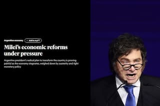 El duro análisis de Financial Times sobre las reformas económicas de Milei