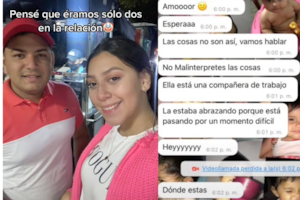 Fue a llevarle el almuerzo a su trabajo, pero lo encontró en una comprometedora situación