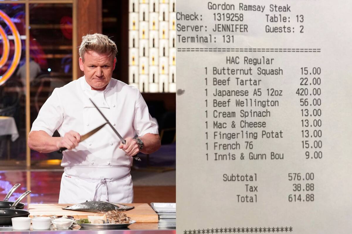 Fue a uno de los restaurantes de Gordon Ramsay y se llevó una gran sorpresa