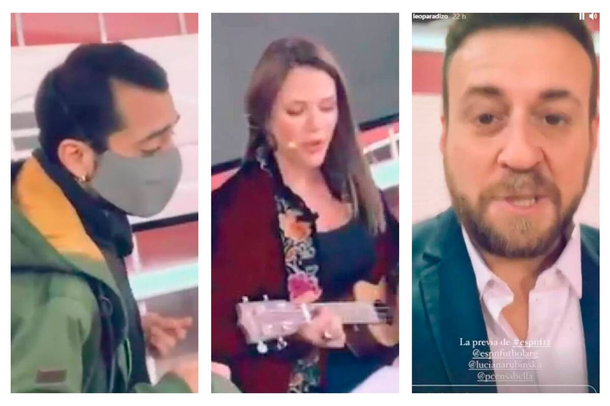 "Fue amor": los desconocidos dotes musicales de Luciana Rubinska