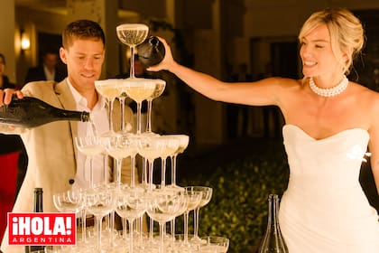 Fue el sábado 25, en Exaltación de la Cruz, con doscientos ochenta invitados. Fotos Gentileza Mauricio Garay