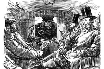 Fue un viaje en tren el que ayudó a Hollerith a resolver el problema del censo