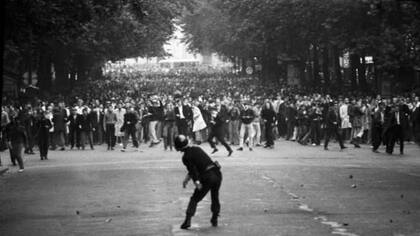Las protestas en las calles durante el Mayo Francés