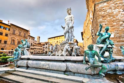 Fuente de Neptuno. Fuente: X