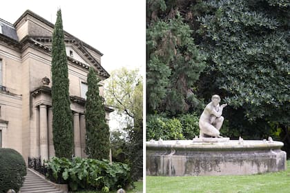 Fuentes y esculturas marcan el caracter de la Belle Époque.