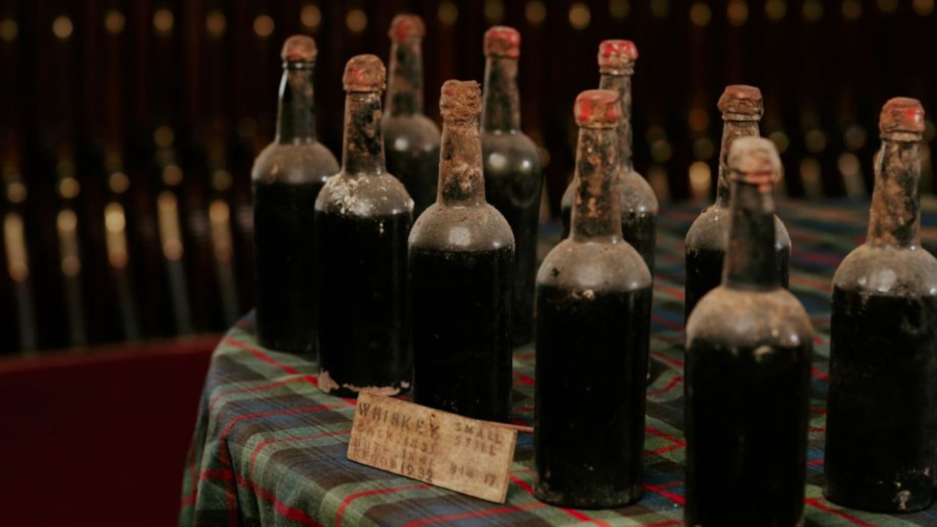 Fueron 40 las botellas descubiertas de este whisky de 1834
