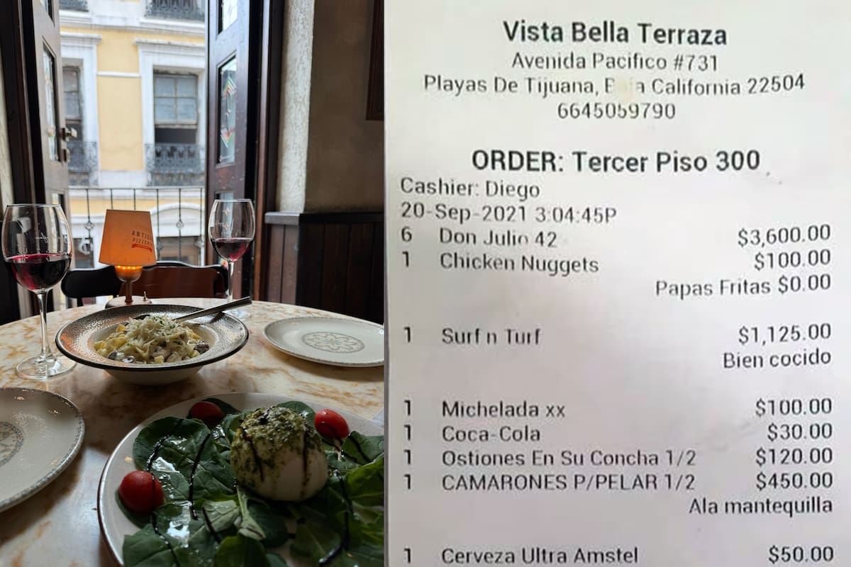 Fueron a un restaurante y cuando recibieron la cuenta un detalle los dejó atónitos