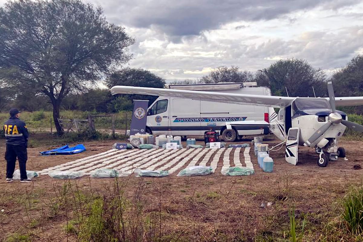 Fueron decomisados 442 kilos de cocaína en la localidad santafesina de Vera