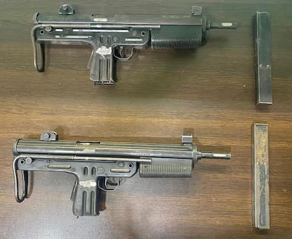 Fueron decomisados dos ametralladoras FMK3