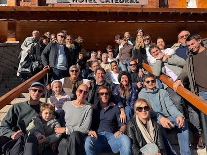 Fueron dos días de fiesta para celebrar las seis décadas del cuumpleañero y dar inicio a la temporada invernal del hotel Catedral